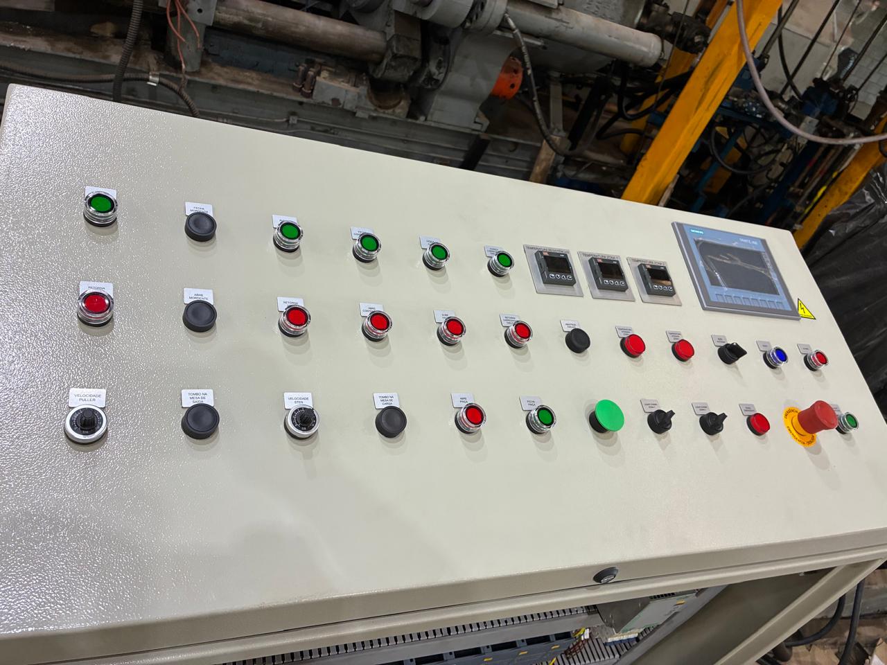 Retrofitting de painel elétrico - depois